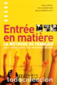 books: ENTREE EN MATIERE LIBRO ELEVE HACFR0SD - CHANE DAVIN FATIMA