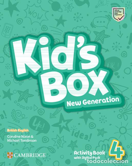 Livros: KID'S BOX NEW GENERATION LEVEL 4 ACTIVITY BOOK WITH DIGITAL - NIXON, CAROLINE