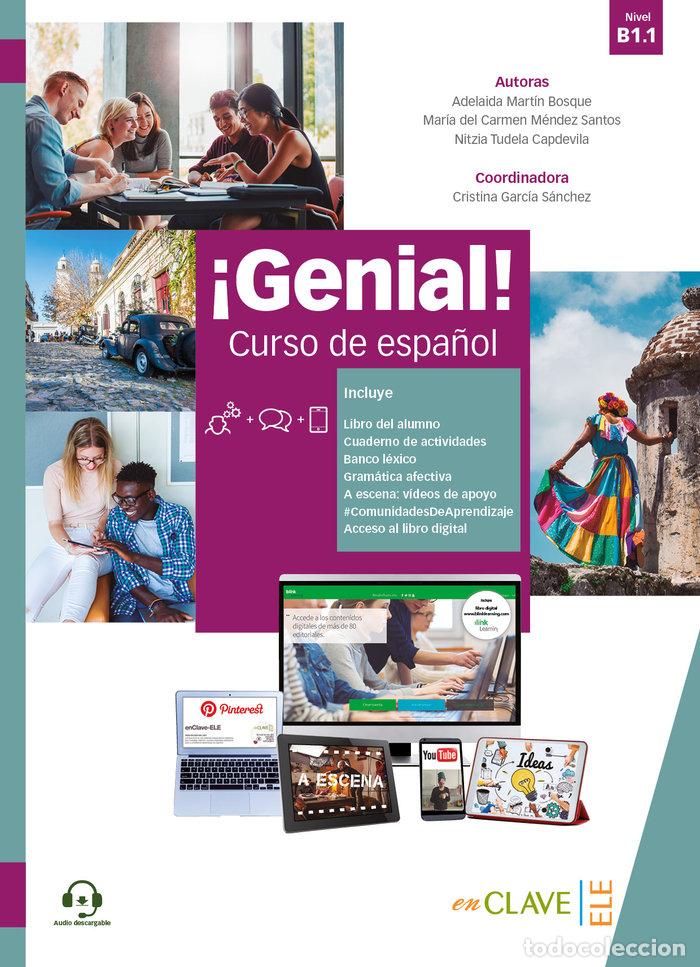 Libri: GENIAL B1.1 CURSO DE ESPA&Ntilde;OL - MART&Iacute;N BOSQUE, ADELAIDA