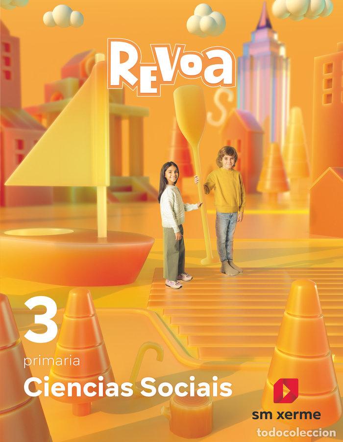 Libros: CIENCIAS SOCIAIS 3&ordm;EP GALICIA 22 REVOA - EQUIPO EDITORIAL XERME, .