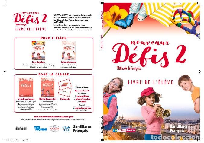Livres: NOUVEAUX DEFIS 2 6&ordm;EP ELEVE + COD ACCESO 23 - AA.VV