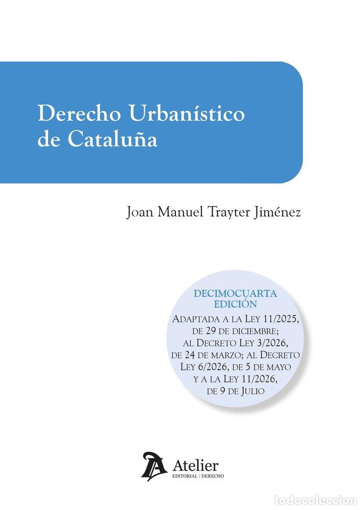 Livros: DERECHO URBANISTICO DE CATALU&Ntilde;A 14&ordf; ED - AA.VV
