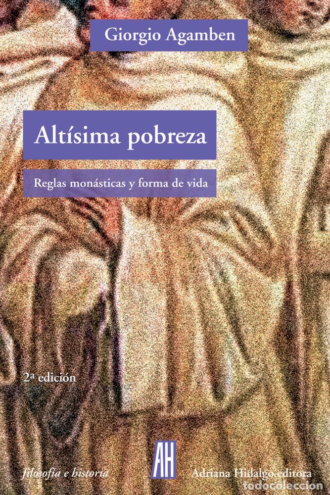 Livros: ALTISIMA POBREZA - AGAMBEN, GIORGIO