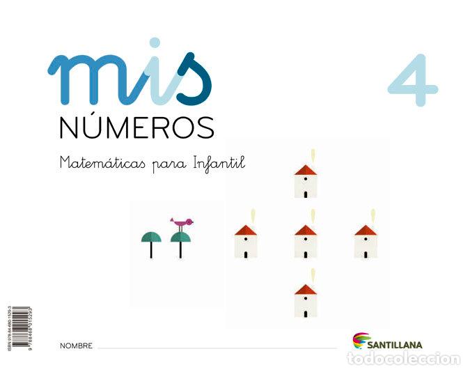 Libros: MIS NUMEROS 4 (CUAD+ALBUM) 4A&Ntilde;OS 13 SANMAT04EI - VARIOS AUTORES