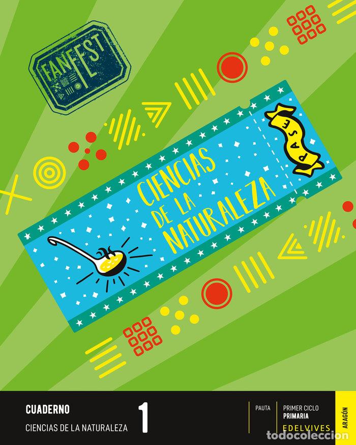 Libros: CUADERNO CIENCIAS NATURALEZA 1&ordm;EP ARAGON 23 FANFEST - .