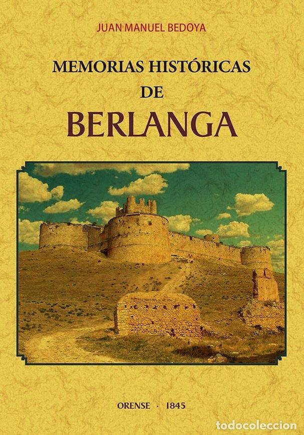 Livros: MEMORIAS HISTORICAS DE BERLANGA - BEDOYA, JUAN MANUEL