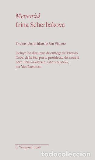 B&uuml;cher: MEMORIAL - SCHERBAKOVA, IRINA
