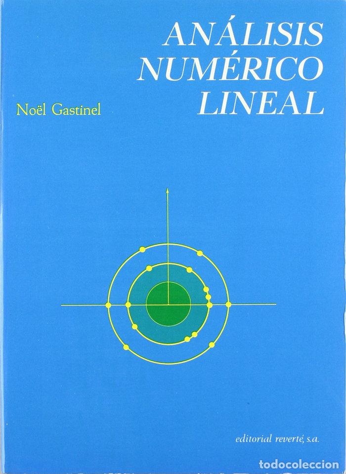 books: ANALISIS NUMERICO LINEAL - GASTINEL, NOEL