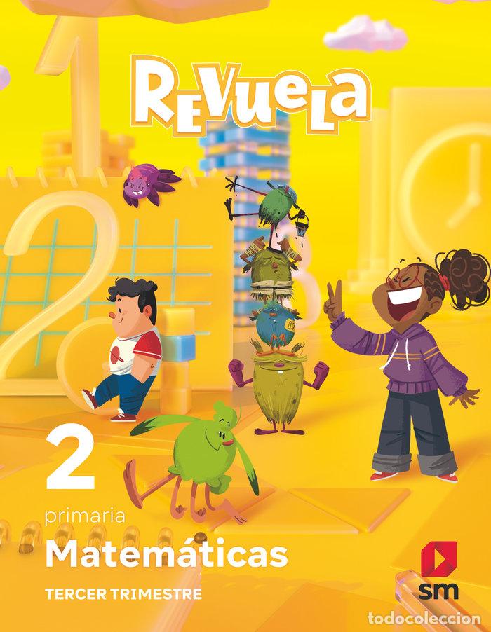 Libros: MATEMATICAS 2&ordm;EP TRIMESTRE REVUELA 24 - POBLET, MERCEDES