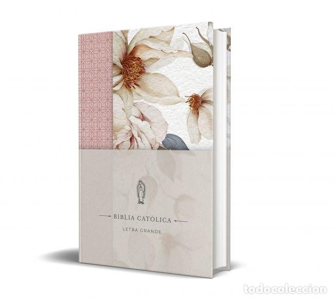 B&uuml;cher: LA BIBLIA CATOLICA EDICION LETRA GRANDE TAPA DURA TELA ROSA - BIBLIA DE AMERICA