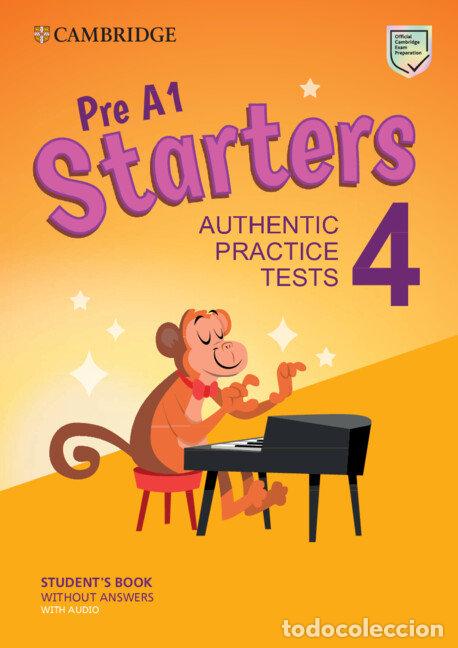 B&uuml;cher: PRE A1 STARTERS 4 ST WITHOUT ANSWERS WITH AUDIO - VARIOS AUTORES