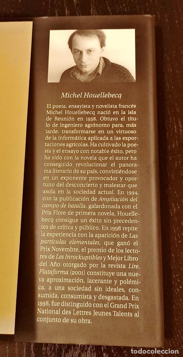 Libros: LIBRO MICHEL HOVELLEBECQ - PLATAFORMA - Foto 2