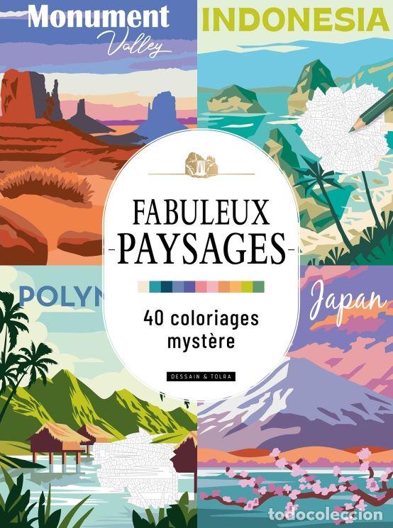 Libri: FABULEUX PAYSAGES.40 COLORIAGES MYSTERE - Costas de Armor