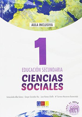 Libros: Ciencias sociales, 1 Educaci&oacute;n Secundaria - Inmaculada Alba G&oacute;mez