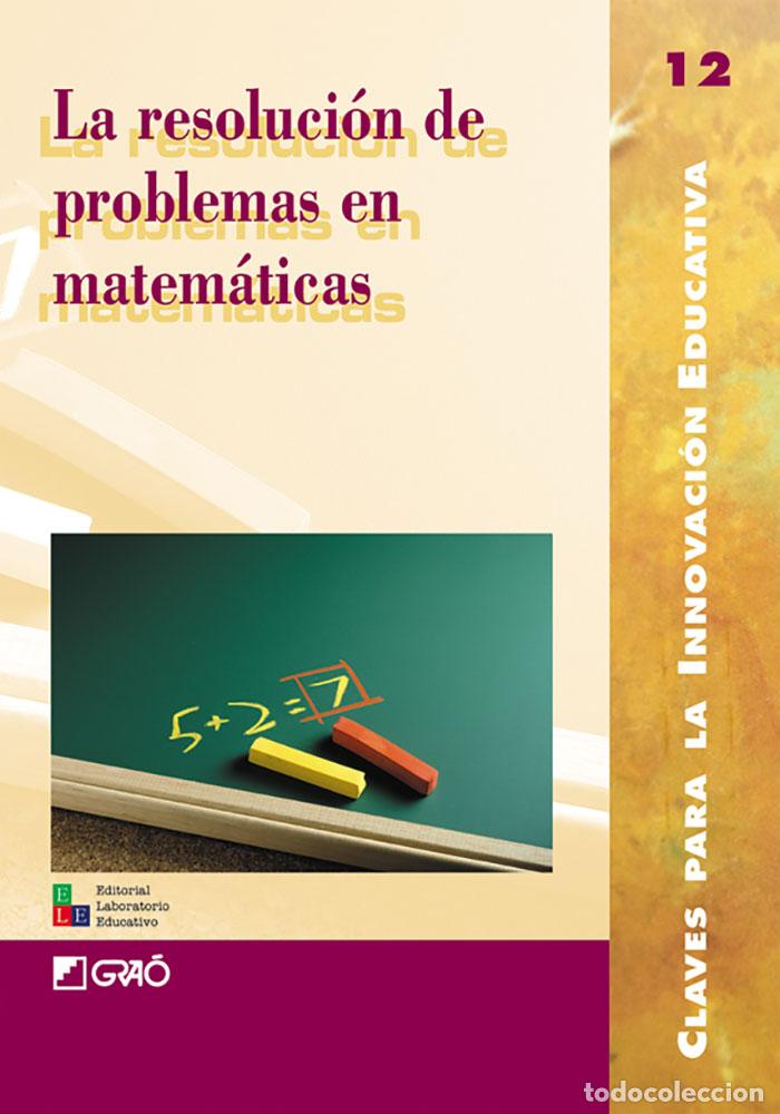 Livros: LA RESOLUCI&Oacute;N DE PROBLEMAS EN MATEMATICAS - Matematicas