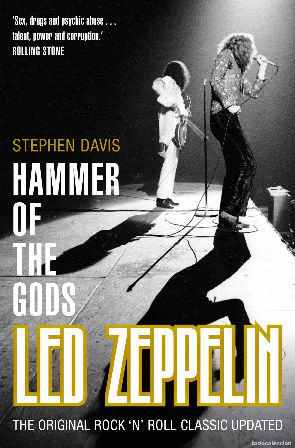 Libros: HAMMER OF THE GODS : LED ZEPPELIN UNAUTHORIZED - Davis, Stephen