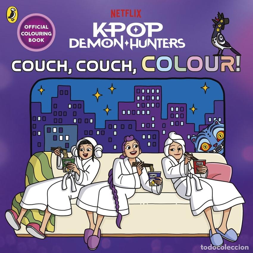 Libros: KPOP DEMON HUNTERS: COUCH COUCH COLOUR!: OFFICIAL - KPOP DEMON HUNTERS