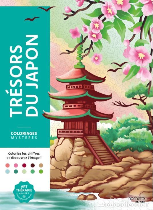 Livros: COLORIAGES MYSTERES TRESORS DU JAPON - Japon