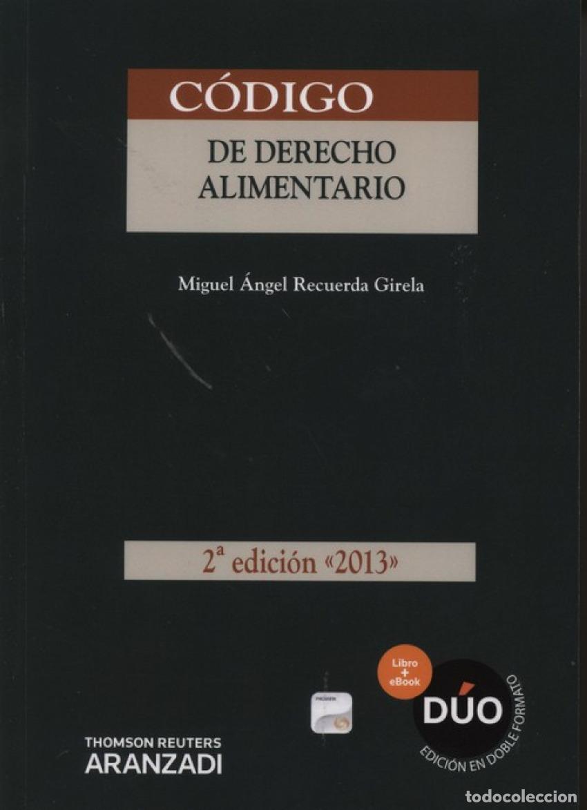 Libros: C&Oacute;DIGO DE DERECHO ALIMENTARIO - Derecho constitucional y administrativo