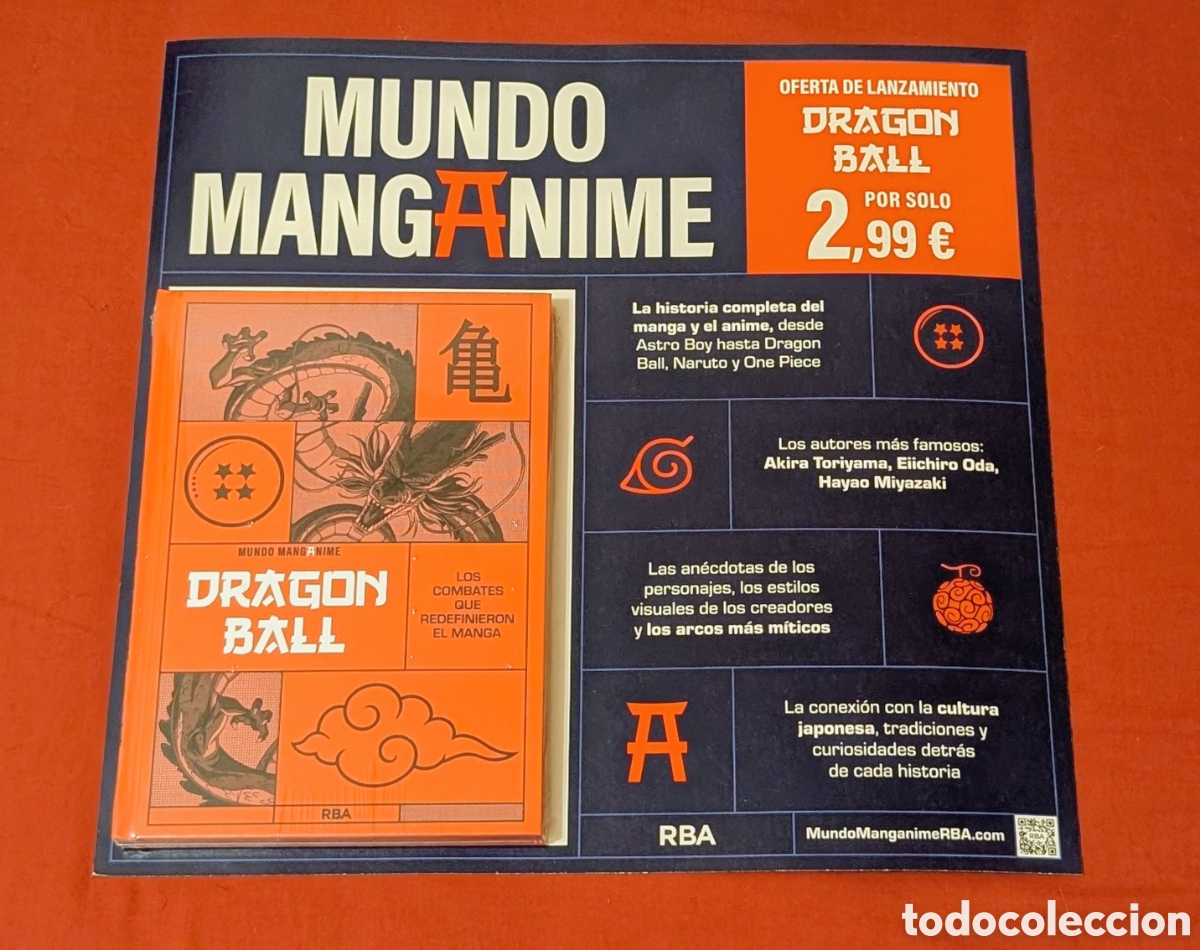 Libros: Libro sin abrir Dragon Ball. Mundo Manganime