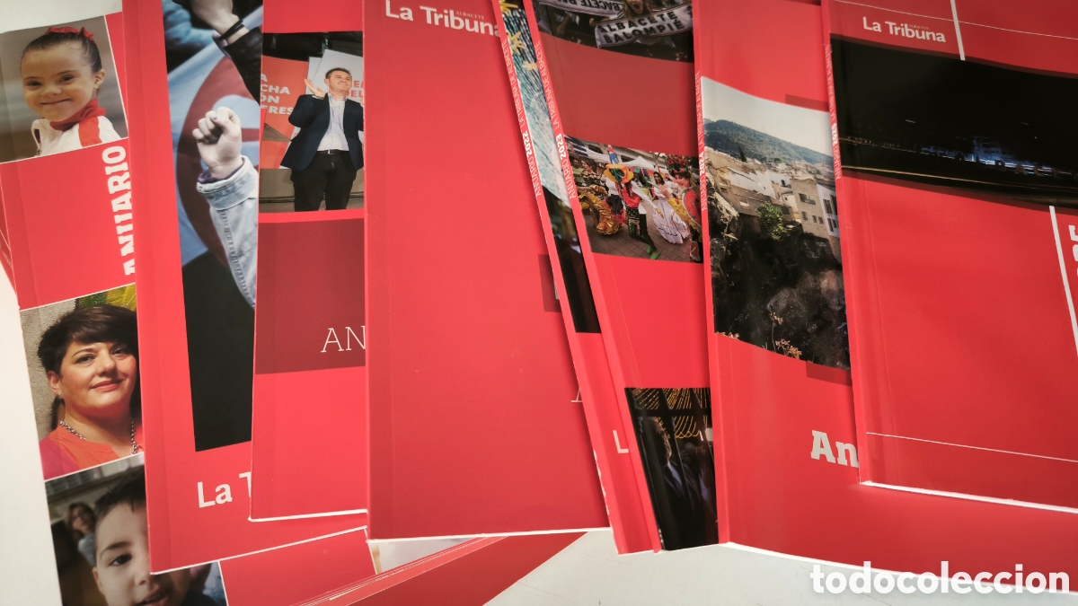 Libros: ANUARIO LA TRIBUNA DE ALBACETE. 15 A&Ntilde;OS. 2008-10-11-13-14-15-16-17-18-19-21-22-23-24-25.
