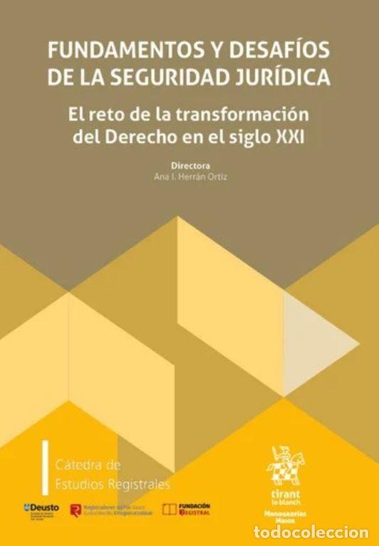 Libros: FUNDAMENTOS Y DESAFIOS DE LA SEGURIDAD JURIDICA - Herran Ortiz, Ana Isabel