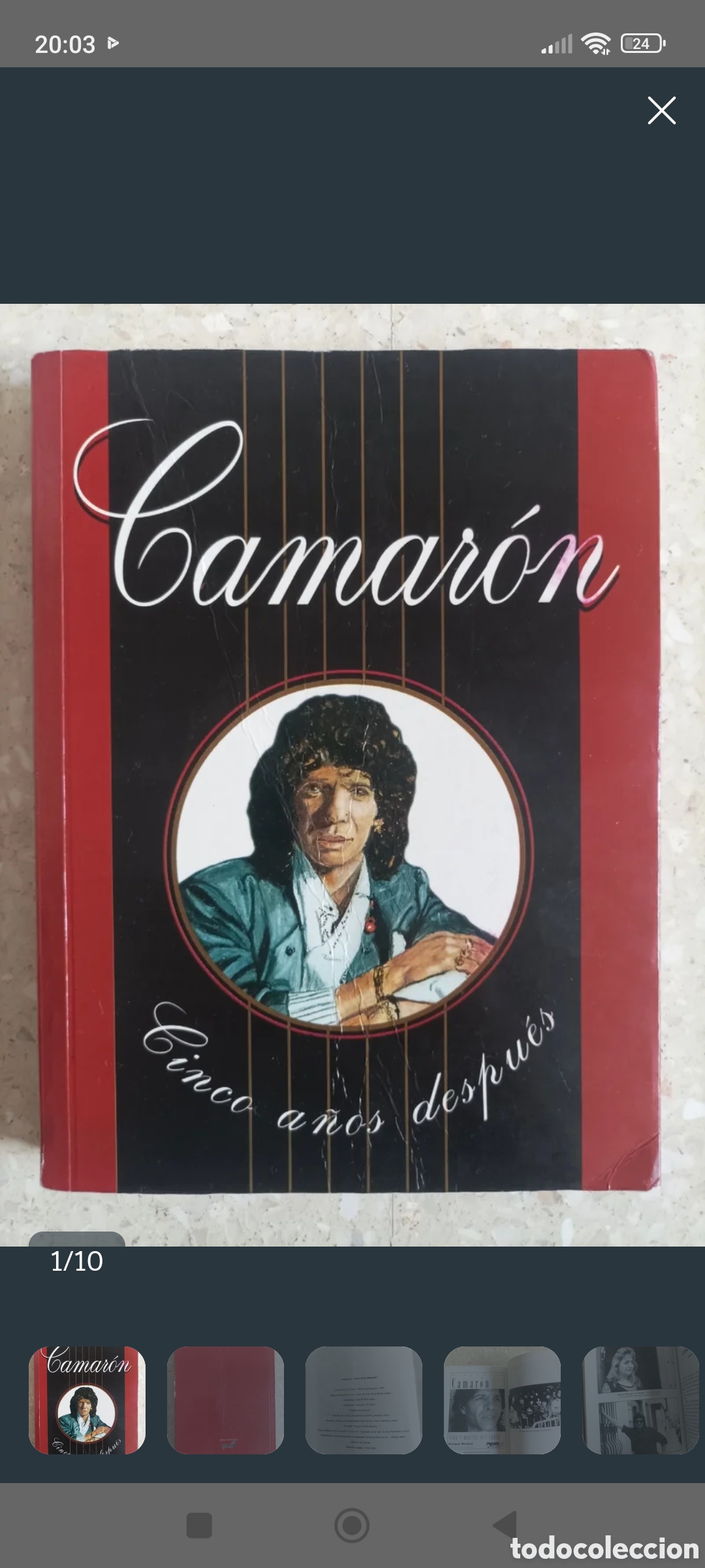 Libros: Libro Camar&oacute;n cinco a&ntilde;os despu&eacute;s