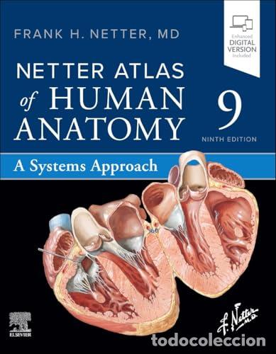 Libros: NETTER ATLAS OF HUMAN ANATOMY:A SYSTEMS APPROACH - Netter