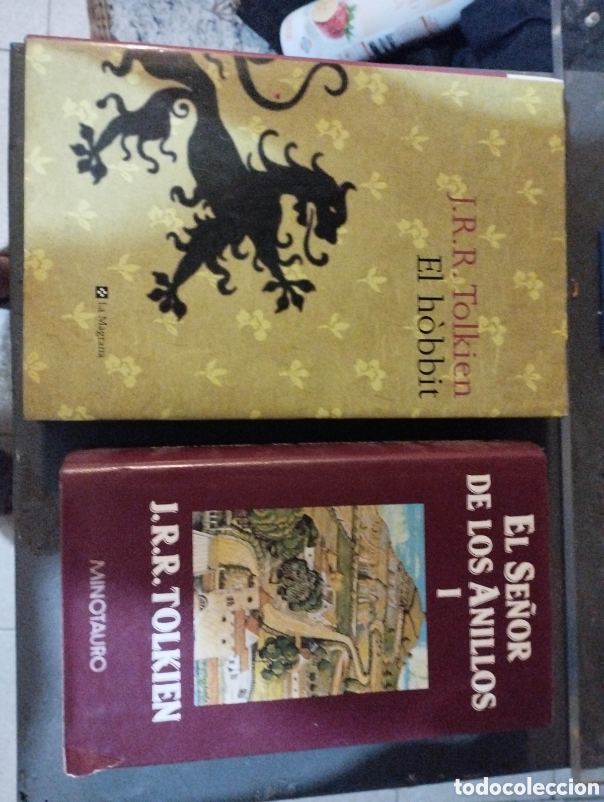 Libros: Tolkien: El h&ograve;bbit (catala)+ El Se&ntilde;or de los Anillos ITapa dura