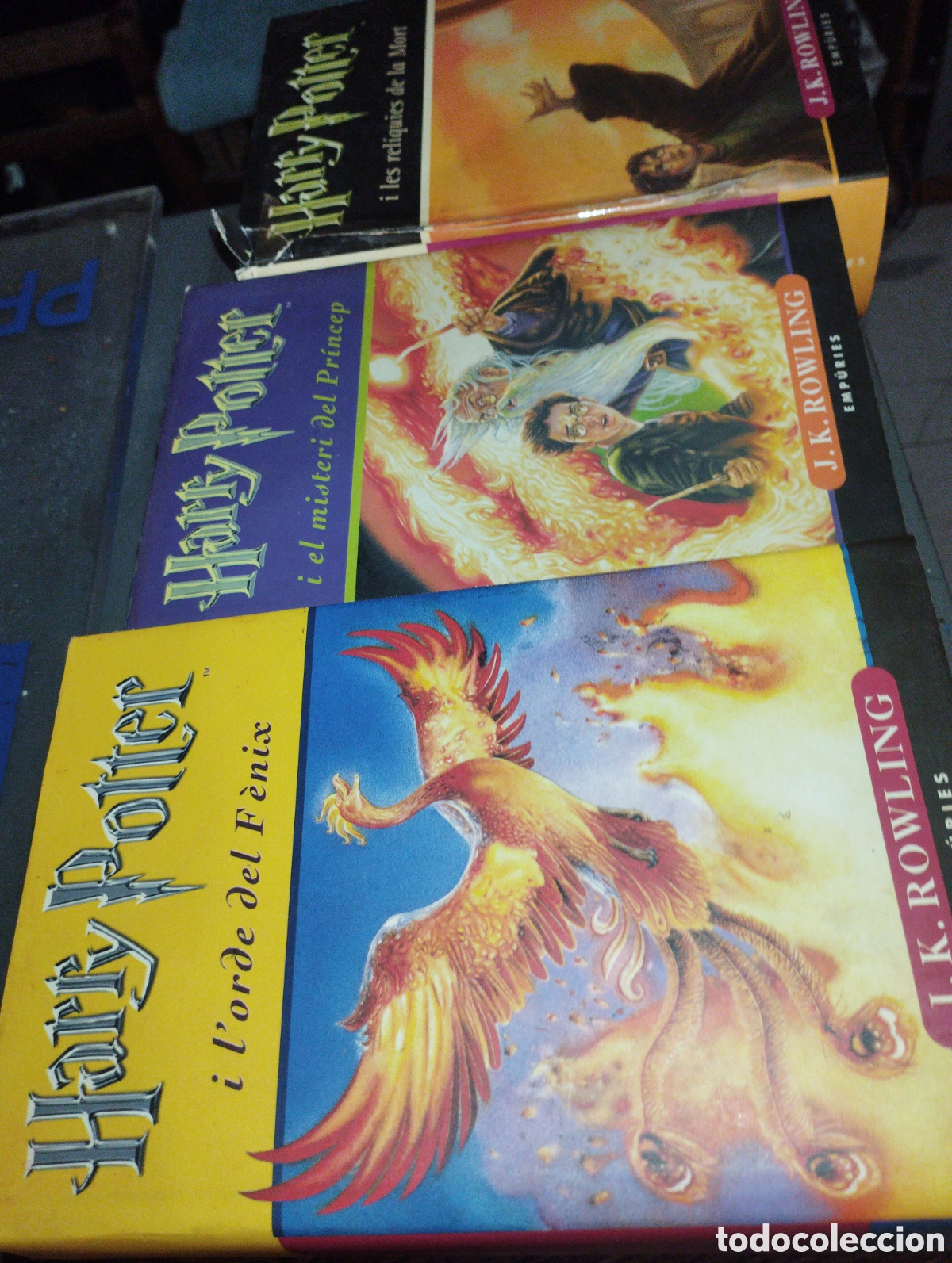 Libros: Harry Potter 5/6/7 catal&agrave;