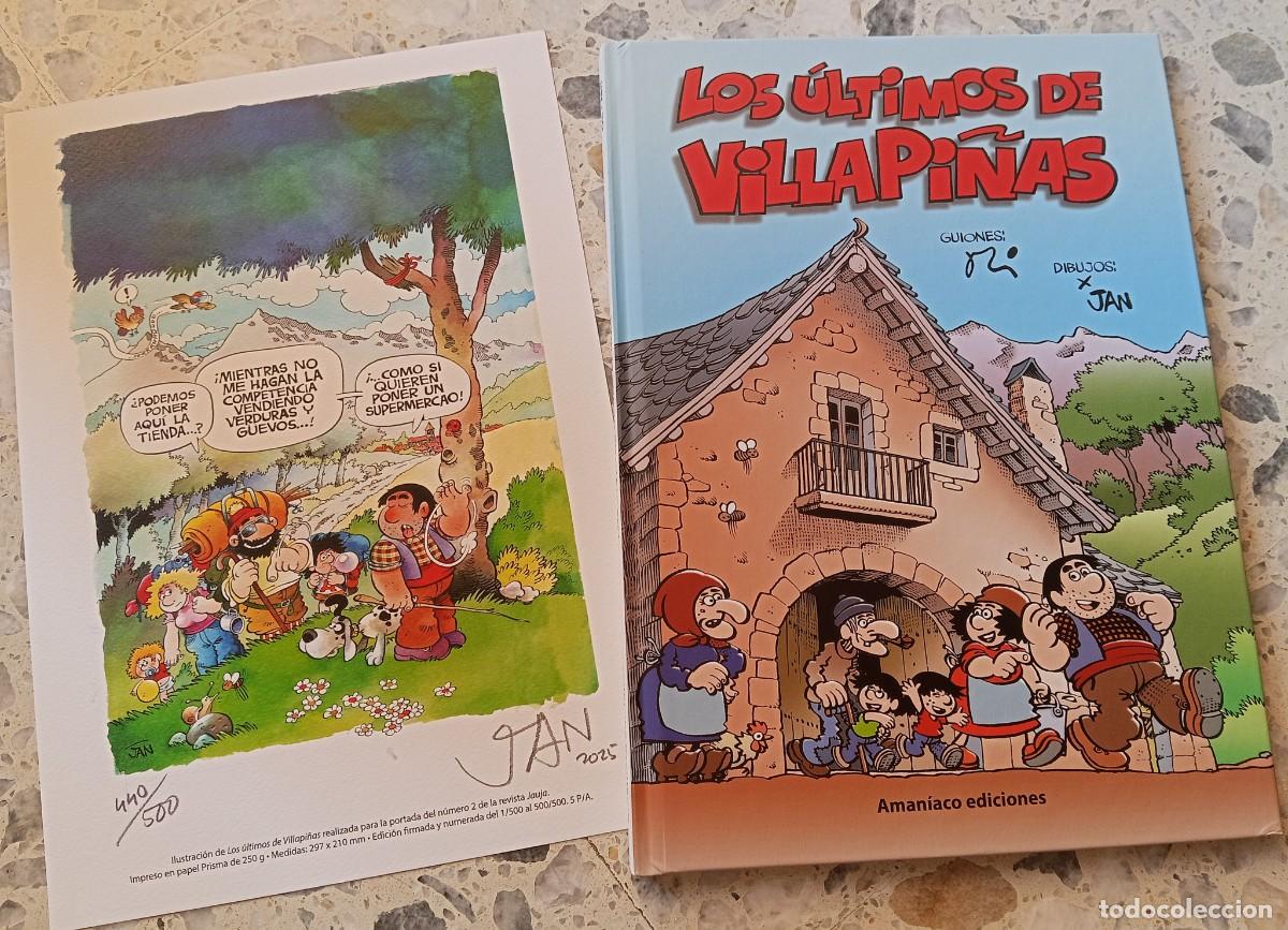 Libros: Los &uacute;ltimos de Villapi&ntilde;as - Jan - Amaniaco ed.