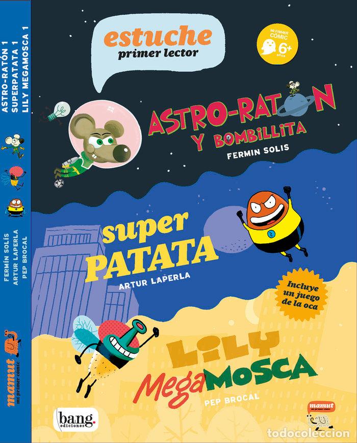 Libri: ESTUCHE PRIMER LECTOR ASTRO RATON/SUPERPATATA/LILI MEGA MO - AA.VV
