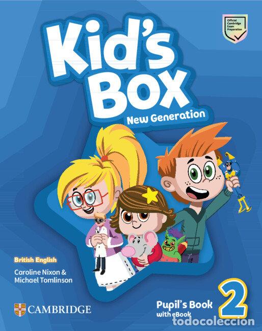 Libri: KID'S BOX NEW GENERATION LEVEL 2 PUPIL'S BOOK WITH EBOOK BR - NIXON, CAROLINE