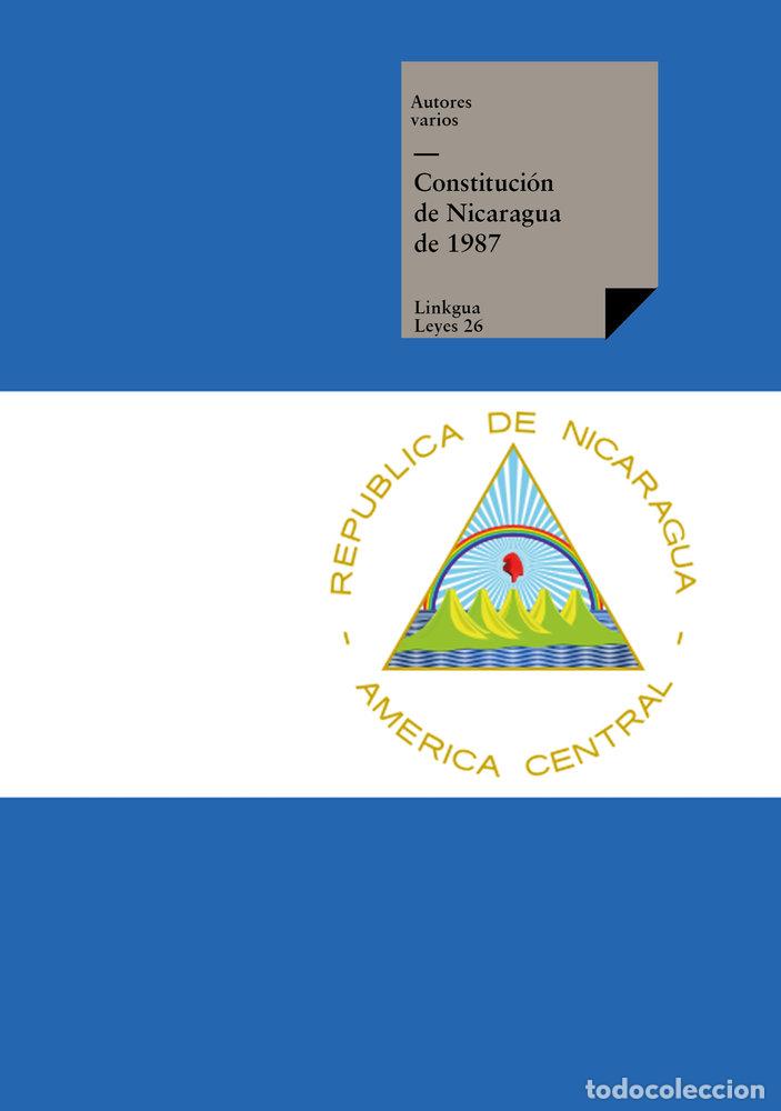 Livres: CONSTITUCI&Oacute;N DE NICARAGUA DE 1987 - VARIOS, AUTORES