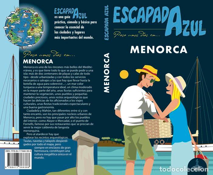 Libros: MENORCA ESCAPADA AZUL - MAZARRASA, LUIS - Foto 1