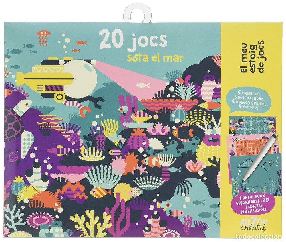Livros: 20 JOCS SOTA EL MAR - LOULOU & TUMMIE