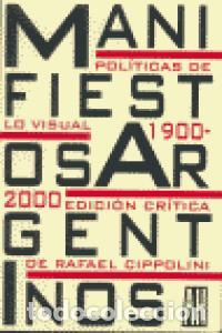 Livros: MANIFIESTOS ARGENTINOS - CIPPOLINI RAFAEL