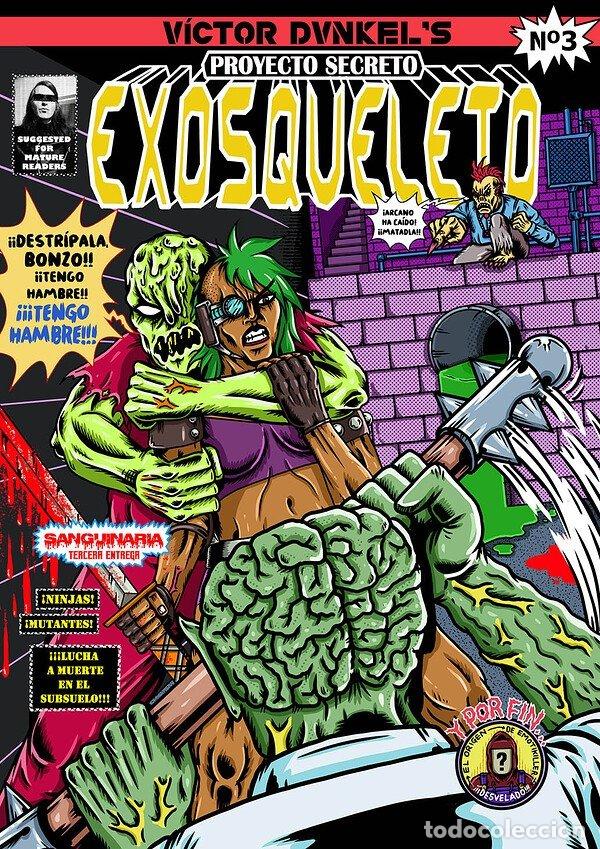 Livros: PROYECTO SECRETO EXOSQUELETO 3 - .