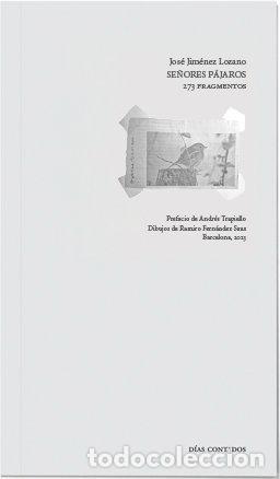 Livros: SE&Ntilde;ORES PAJAROS - JIMENEZ LOZANO, JOSE