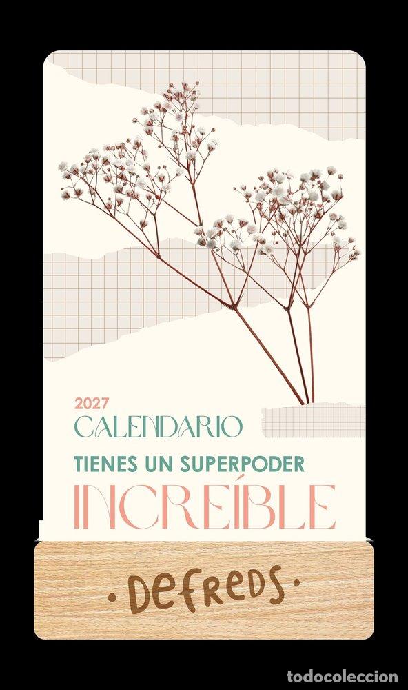 books: CALENDARIO MESA DE TARJETAS 2027 DEFREDS - DEFREDS