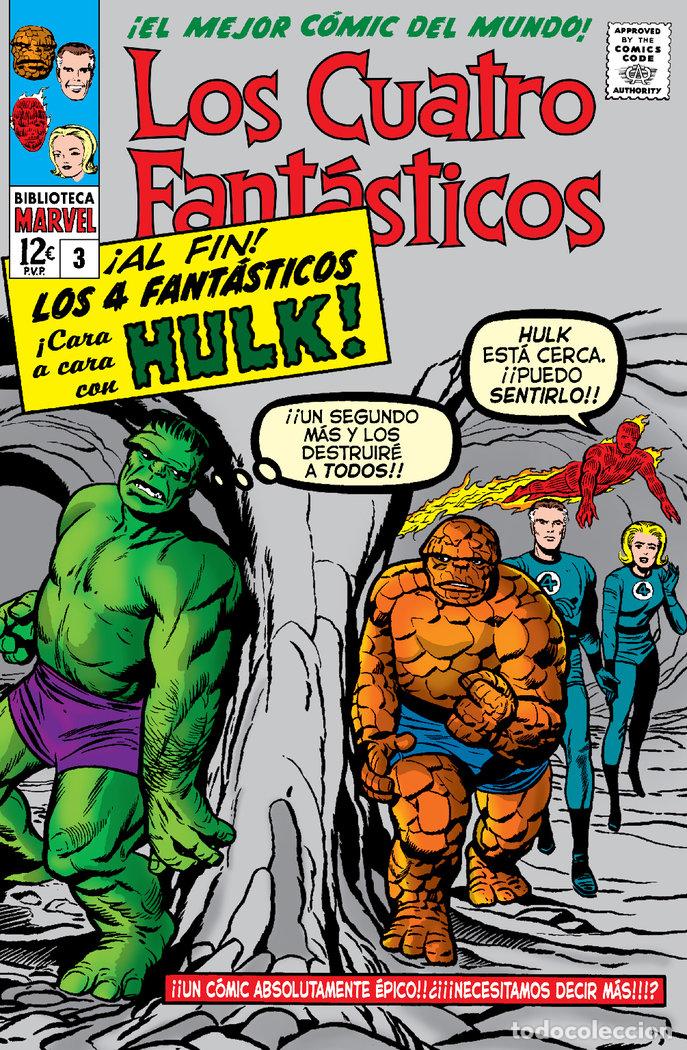 books: LOS CUATRO FANTASTICOS 3 1963 - JACK KIRBY