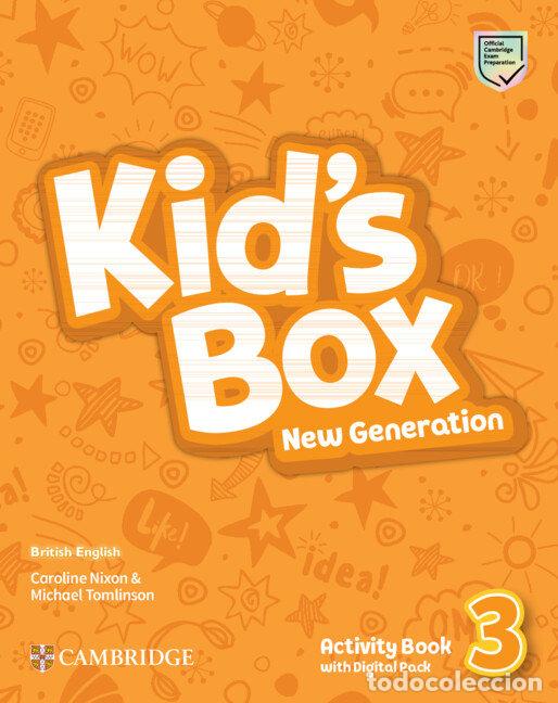 Livres: KID'S BOX NEW GENERATION LEVEL 3 ACTIVITY BOOK WITH DIGITAL - NIXON, CAROLINE