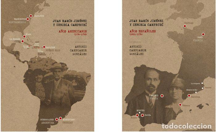 books: JUAN RAMON JIMENEZ Y ZENOBIA CAMPRUBI 2VOL. - CAMPOAMOR GONZALEZ, ANTONIO