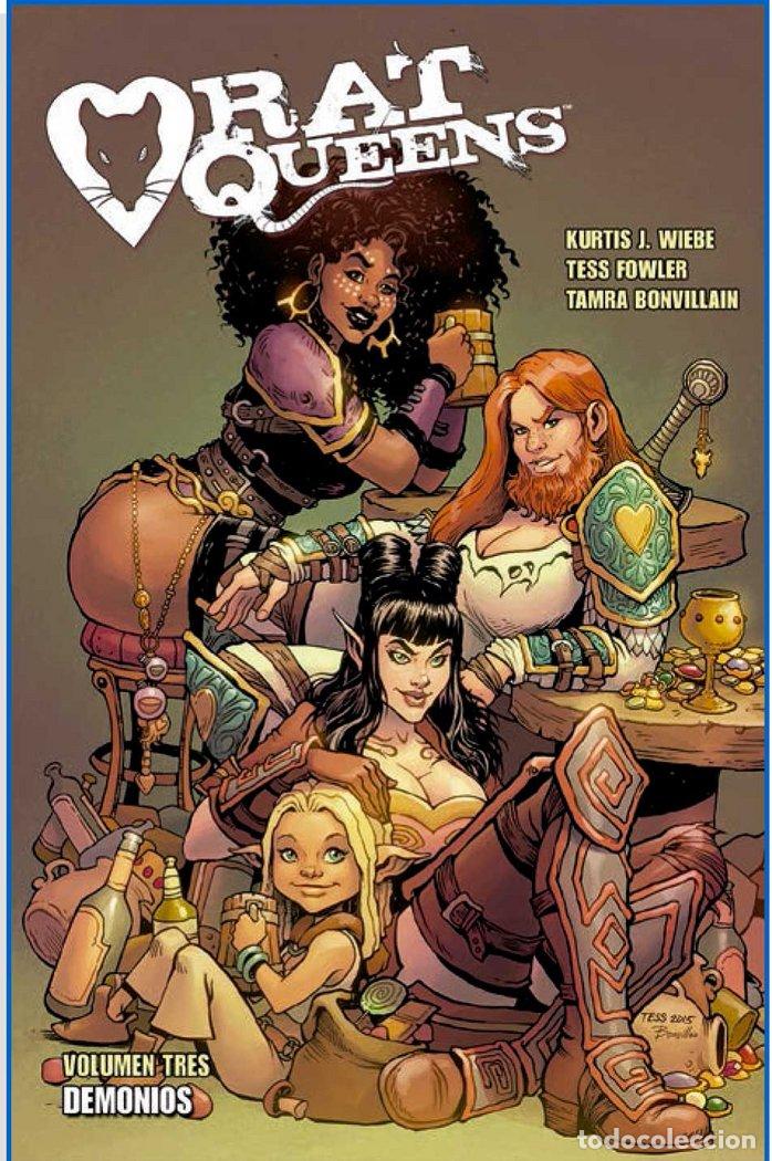 Libri: RAT QUEENS 3 DEMONIOS - WIEBE, KURTIS J.