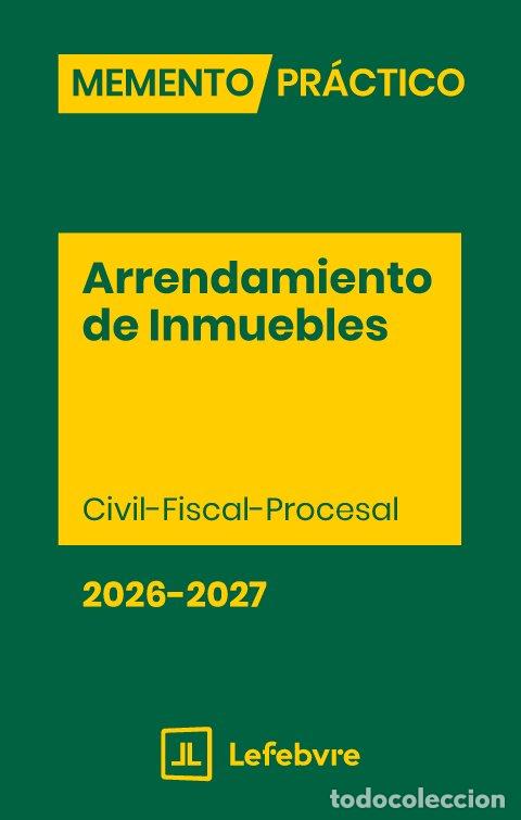 Livres: MEMENTO PRACTICO ARRENDAMIENTO DE INMUEBLES 2026 2027 - AA.VV