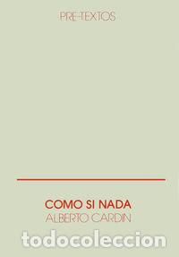 Libros: COMO SI NADA - CARDIN, ALBERTO - Foto 1