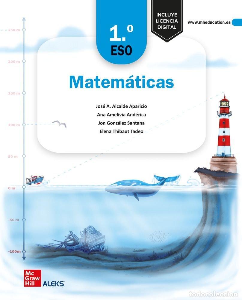 books: MATEMATICAS 1&ordm;ESO 22 LOMLOE - ALCALDE, JOSE A.