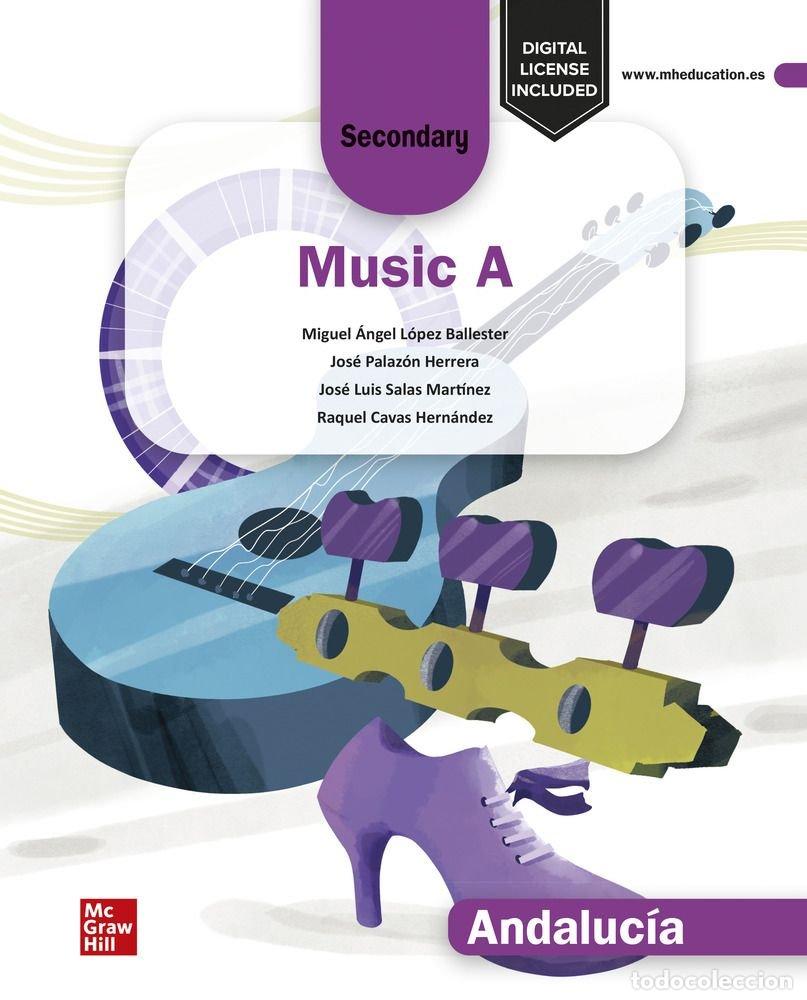 Libri: MUSIC A 1&ordm;ESO CLIL ANDALUCIA 24 - LOPEZ BALLESTER, MIGUEL ANGEL