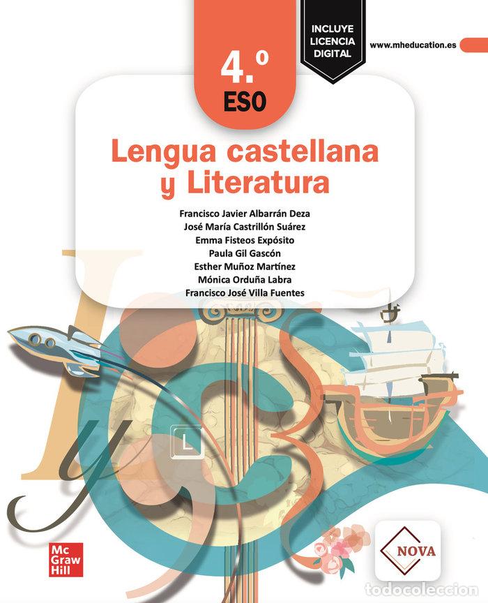 Livres: LENGUA CASTELLANA Y LITERATURA 4&ordm;ESO NOVA 23 LOMLOE - CASTRILLON SUAREZ, JOSE MARIA