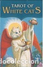 Libros: TAROT MINI WHITE CATS - ANONIMO